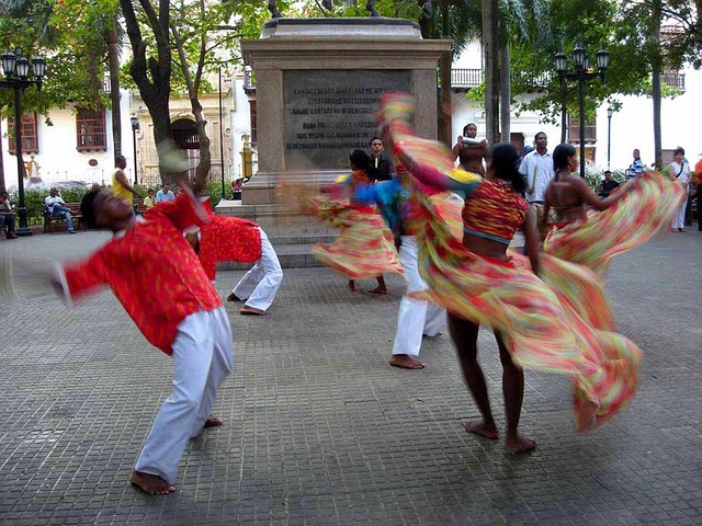 People dancing in Brazil